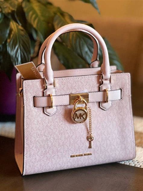 michael kors hamilton rouge|Hamilton Small Leather Satchel .